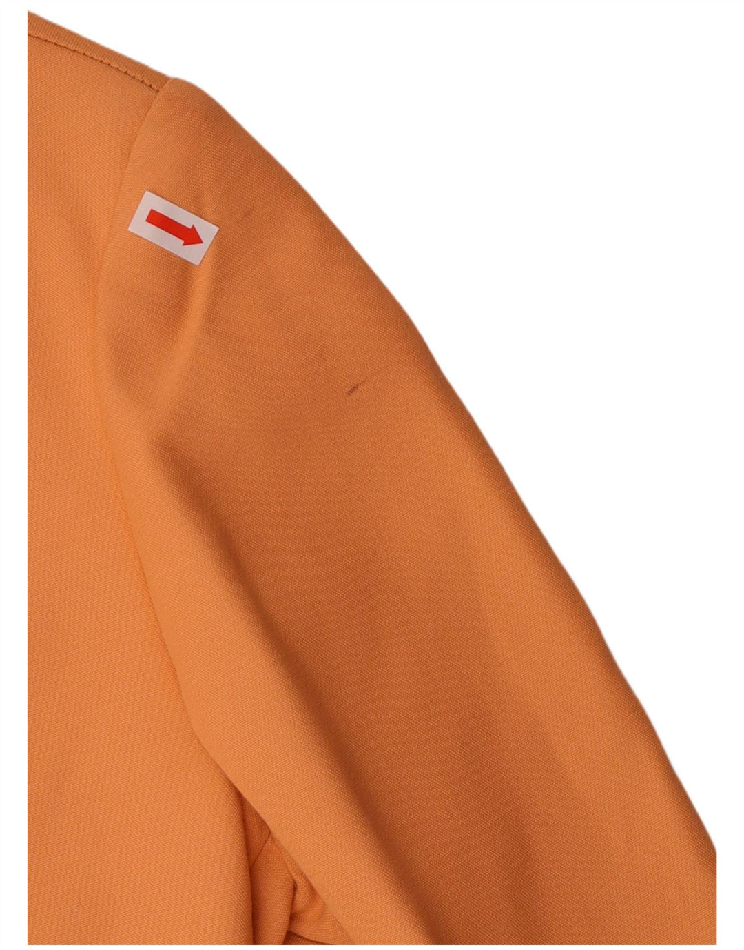 vintage Femme 3 Bouton Blazer Veste IT 42 Viscose Orange Moyen