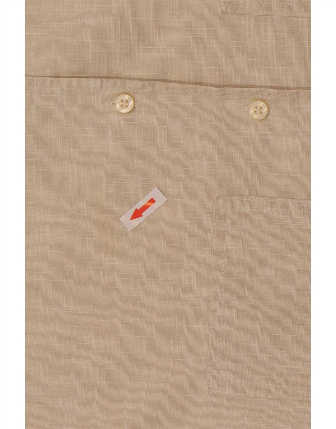 Chemise Homme Gas Coton Beige Moyen