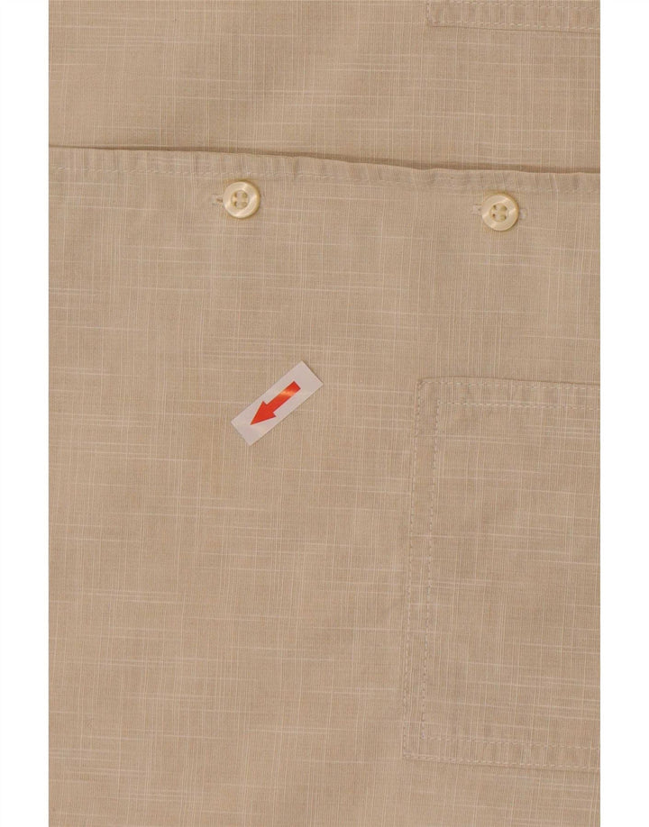 Chemise Homme Gas Coton Beige Moyen