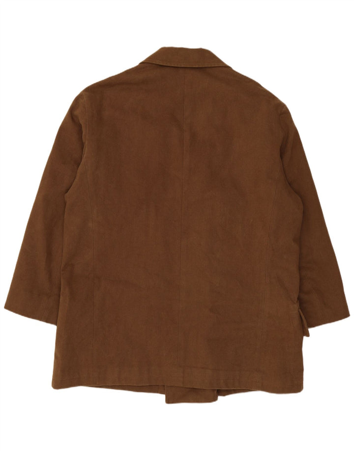 Montedoro Manteau croisé pour homme UK 42 XL Marron