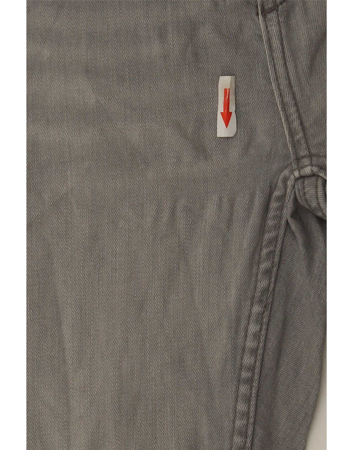 Zara Jean Slim Femme EU 40 Moyen W30 L27 Coton Gris
