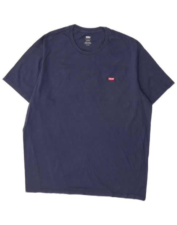 Levi's T-Shirt Standard Homme Bleu Marine XL Coton