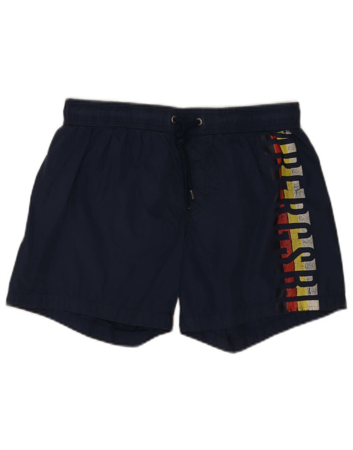 Bikkembergs Short De Bain Homme Bleu Marine Moyen