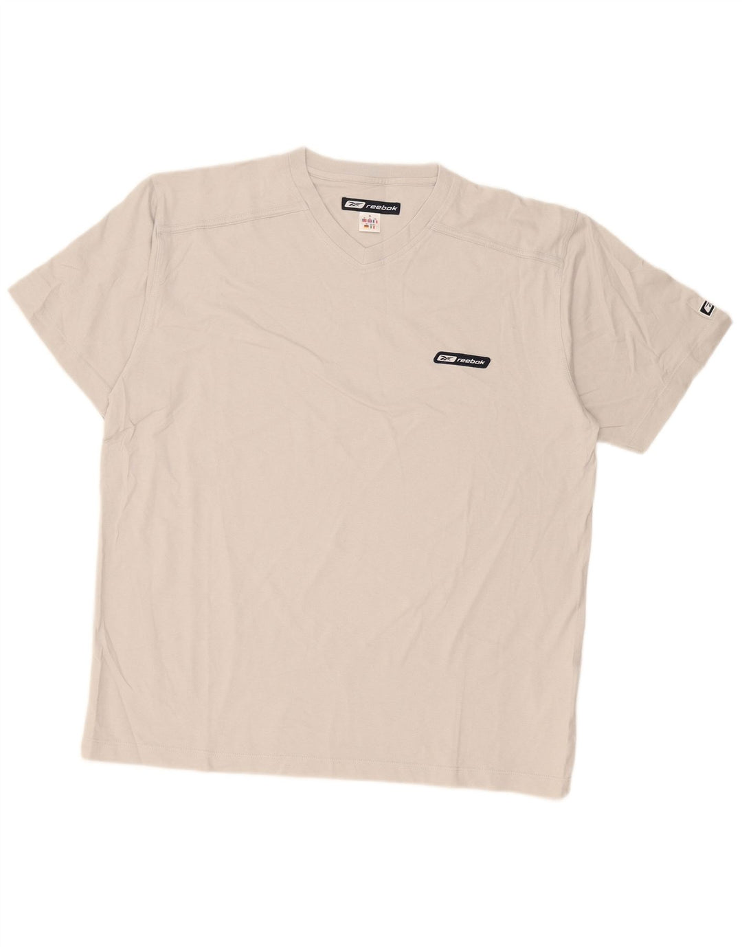 Reebok T-Shirt Homme Top XL Gris Coton