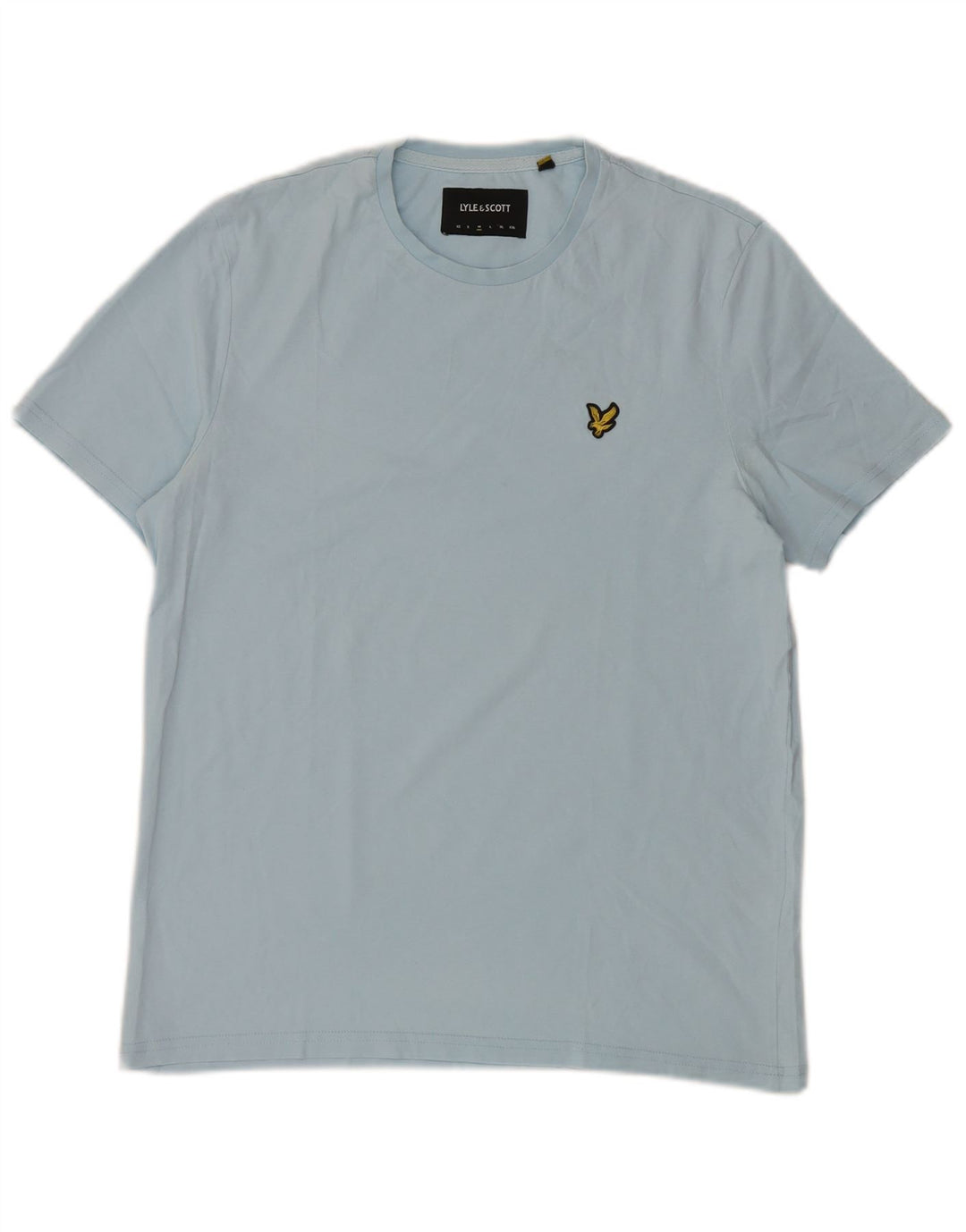 Lyle & Scott T-Shirt Homme Bleu Moyen Coton