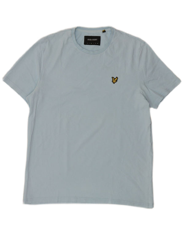 Lyle & Scott T-Shirt Homme Bleu Moyen Coton