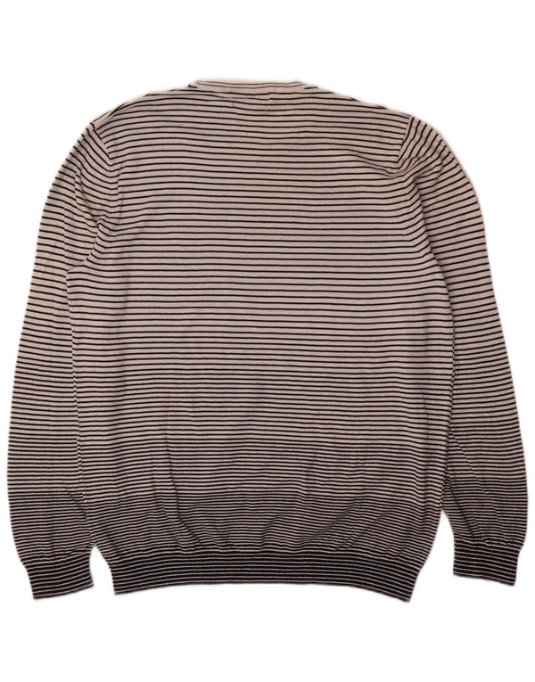 Marks & Spencer Pull à col rond autographe pour femme UK 16 Large Blanc