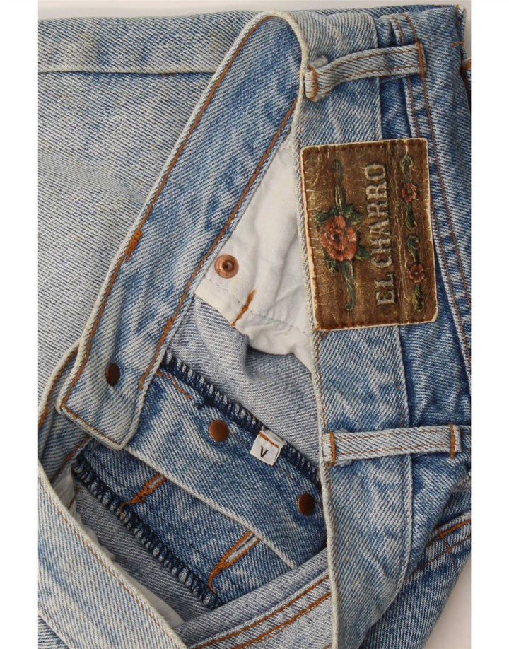 El Charro Jean Fuselé Femme W28 L27 Bleu