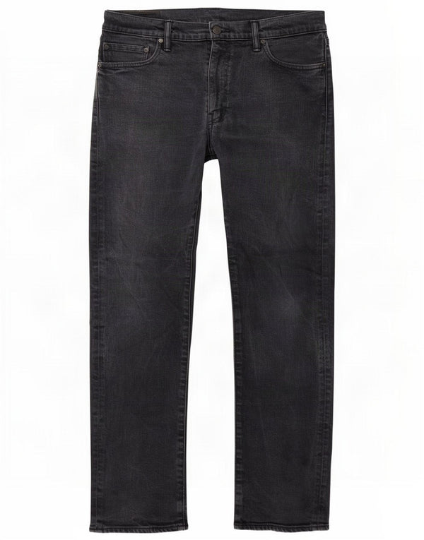 Levi's Mens 504 Straight Jeans W36 L34 Gris Coton