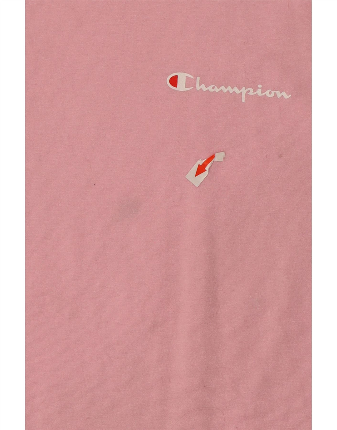 Champion T-Shirt Femme Top UK 12 Coton Rose Moyen