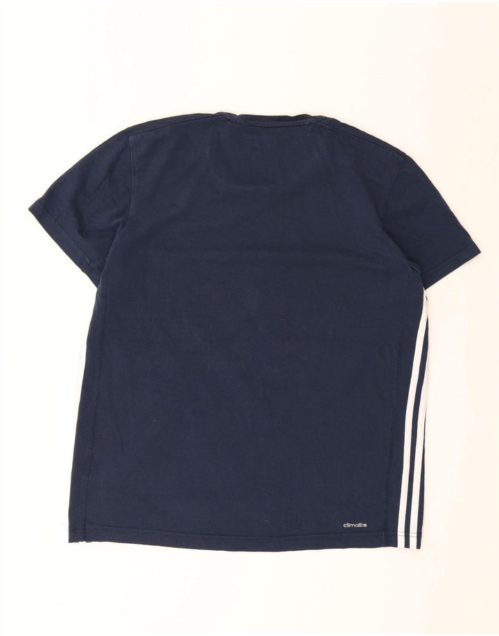 Adidas T-Shirt Climalite Homme Bleu Marine Moyen