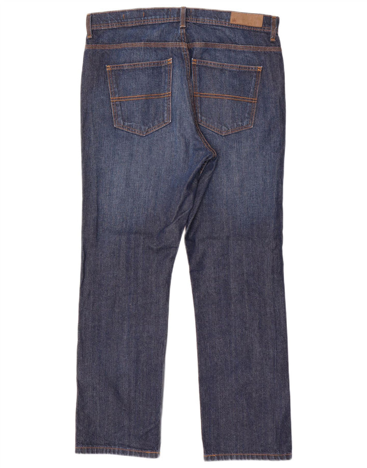 Marks & Spencer Jean droit régulier pour homme W34 L29 bleu coton
