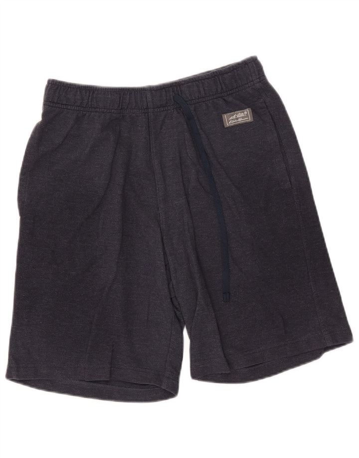 Eddie Bauer Short de sport pour homme Petit coton bleu marine