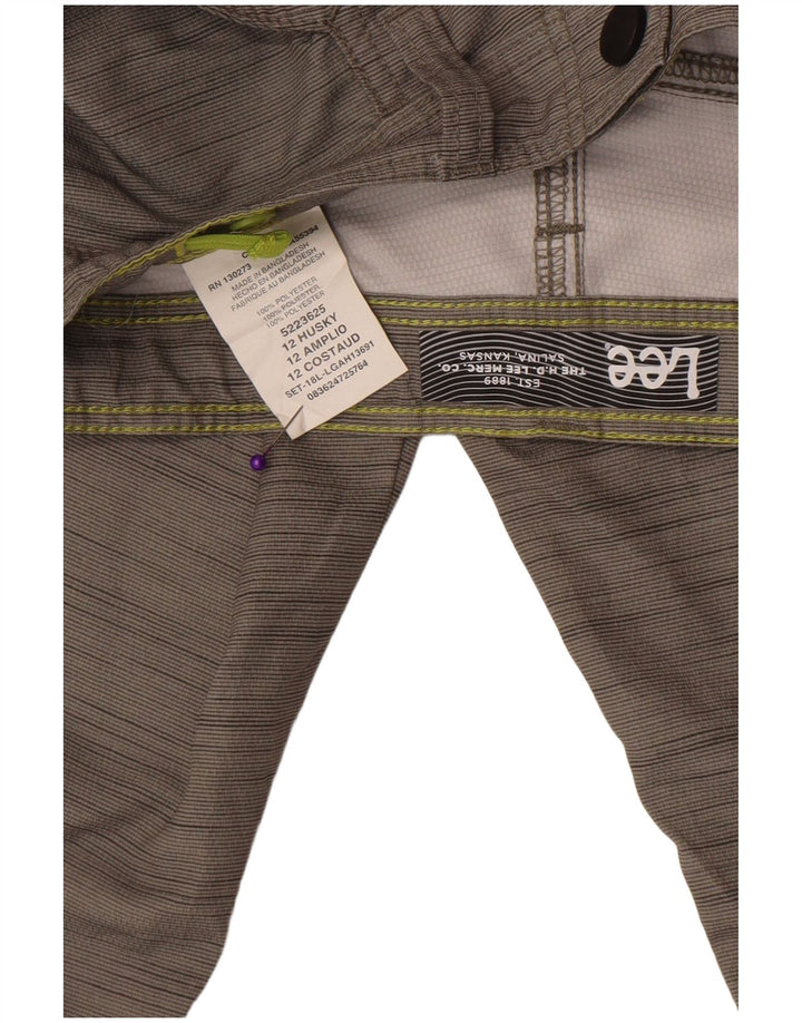Lee Short Cargo Garçon 11-12 ans W27 Gris Moucheté Polyester
