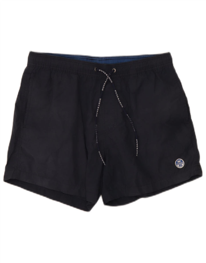 Short de Bain Homme North Sails Coton Bleu Marine Moyen