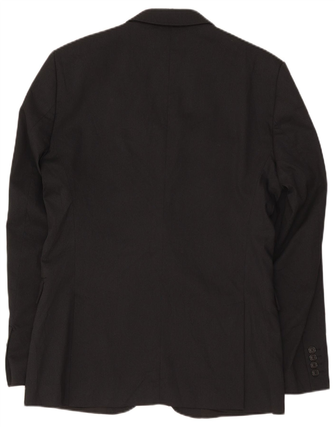 Zara Veste blazer à 2 boutons pour homme EU 50 en viscose à fines rayures noires