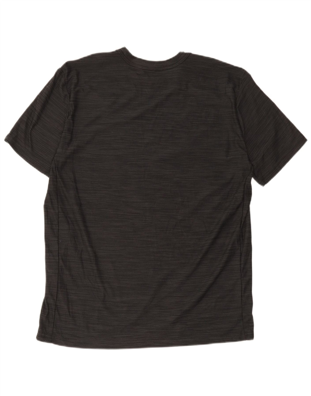 Nike Hommes Dri Fit T-Shirt Haut Large Noir Rayé Polyester