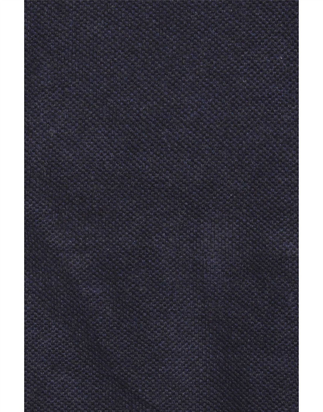 John Lewis Pull à col zippé pour homme en coton bleu marine Taille L
