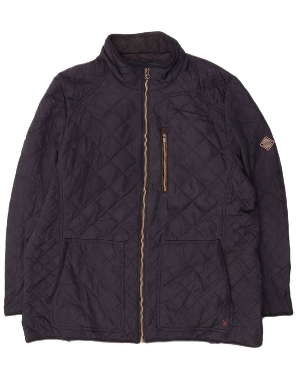 Joules Veste matelassée pour homme UK 44 2XL Bleu marine Polyester