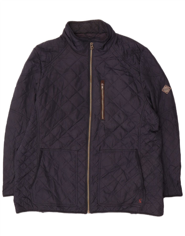 Joules Veste matelassée pour homme UK 44 2XL Bleu marine Polyester
