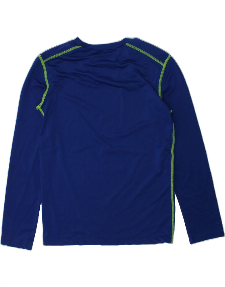 STARTER Boys Top Long Sleeve 14-15 Years XL Blue Polyester | Vintage Starter | Thrift | Second-Hand Starter | Used Clothing | Messina Hembry 