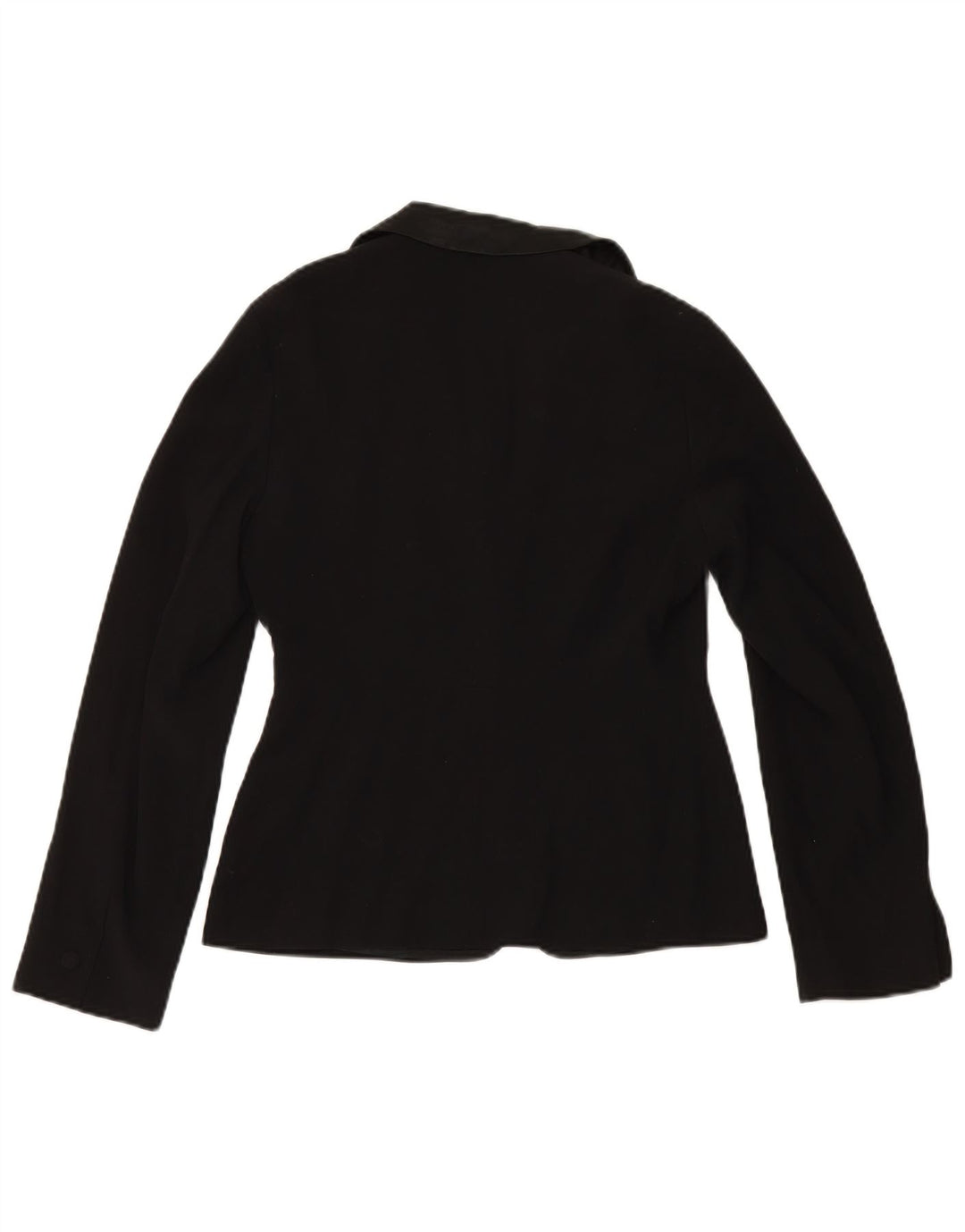Laura Ashley Veste blazer à 1 bouton pour femme UK 12 Noir moyen