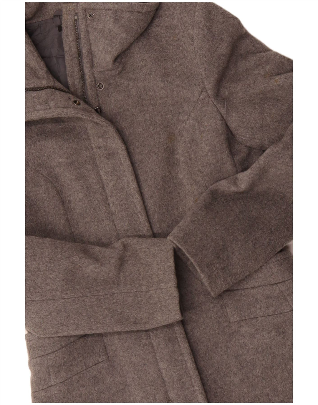 SISLEY Pardessus IT 38 XS Gris Laine Femme