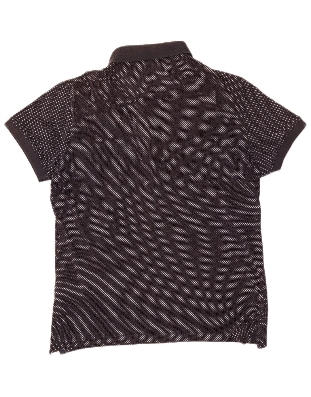 Gas Polo Homme Bleu Marine Moyen Coton Tacheté