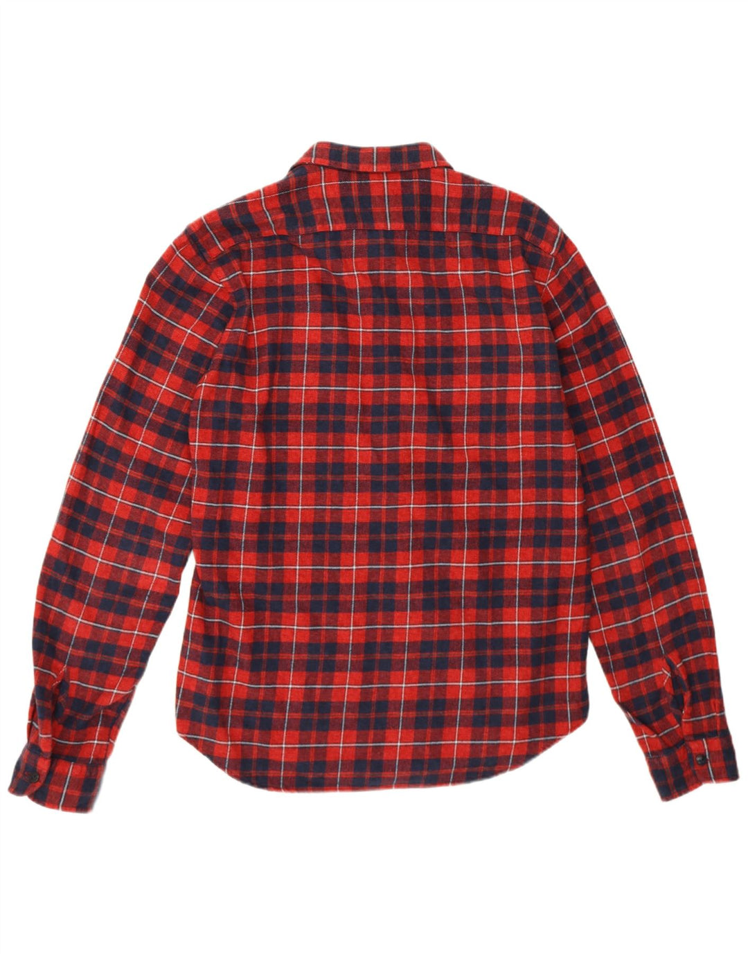 REPLAY Chemise Flanelle Homme XL Rouge Carreaux Coton