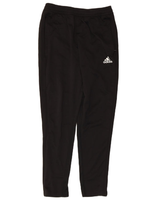 Adidas Mens Tracksuit Trousers Medium Black Polyester
