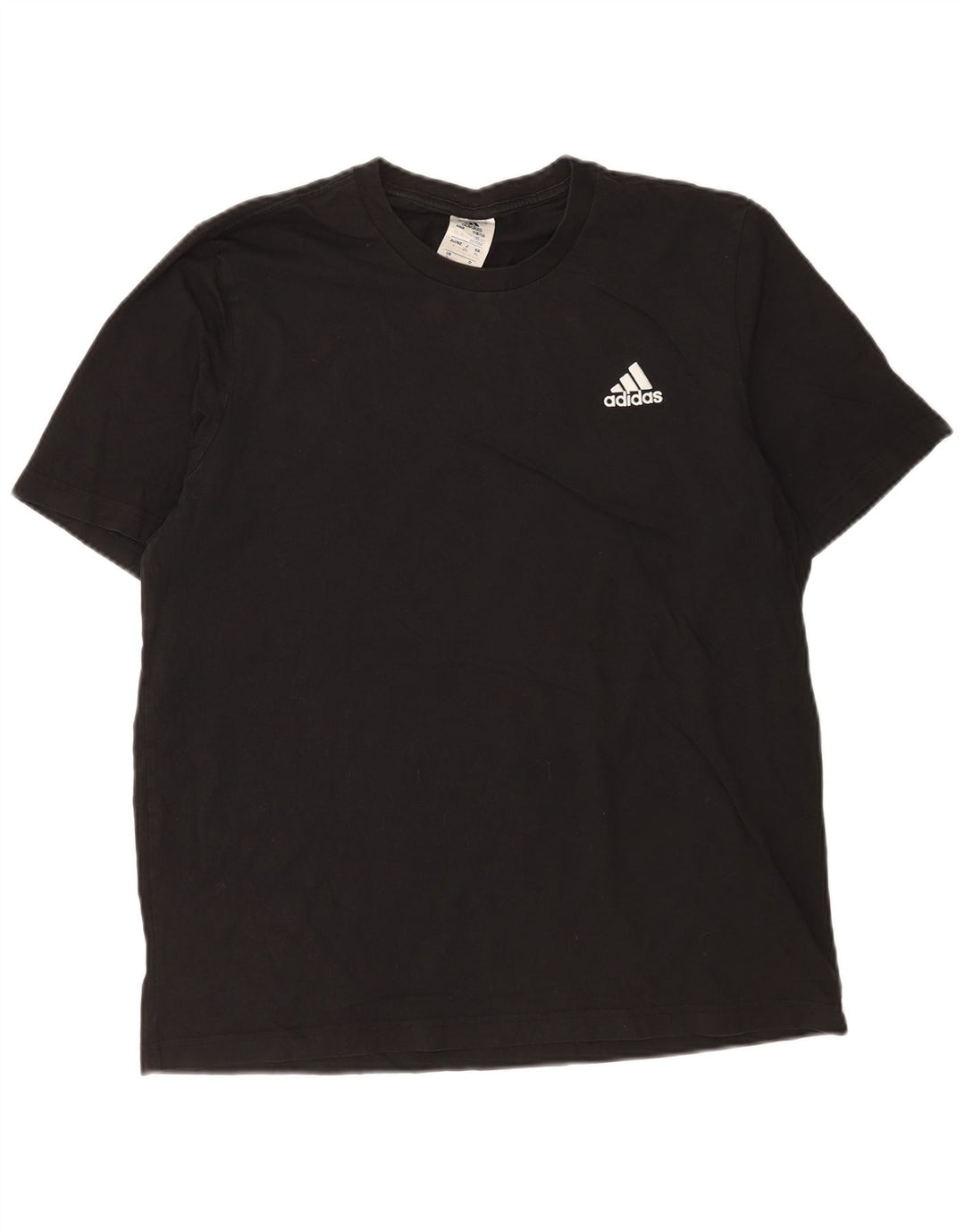 Adidas T-Shirt Homme Haut Grand Coton Noir
