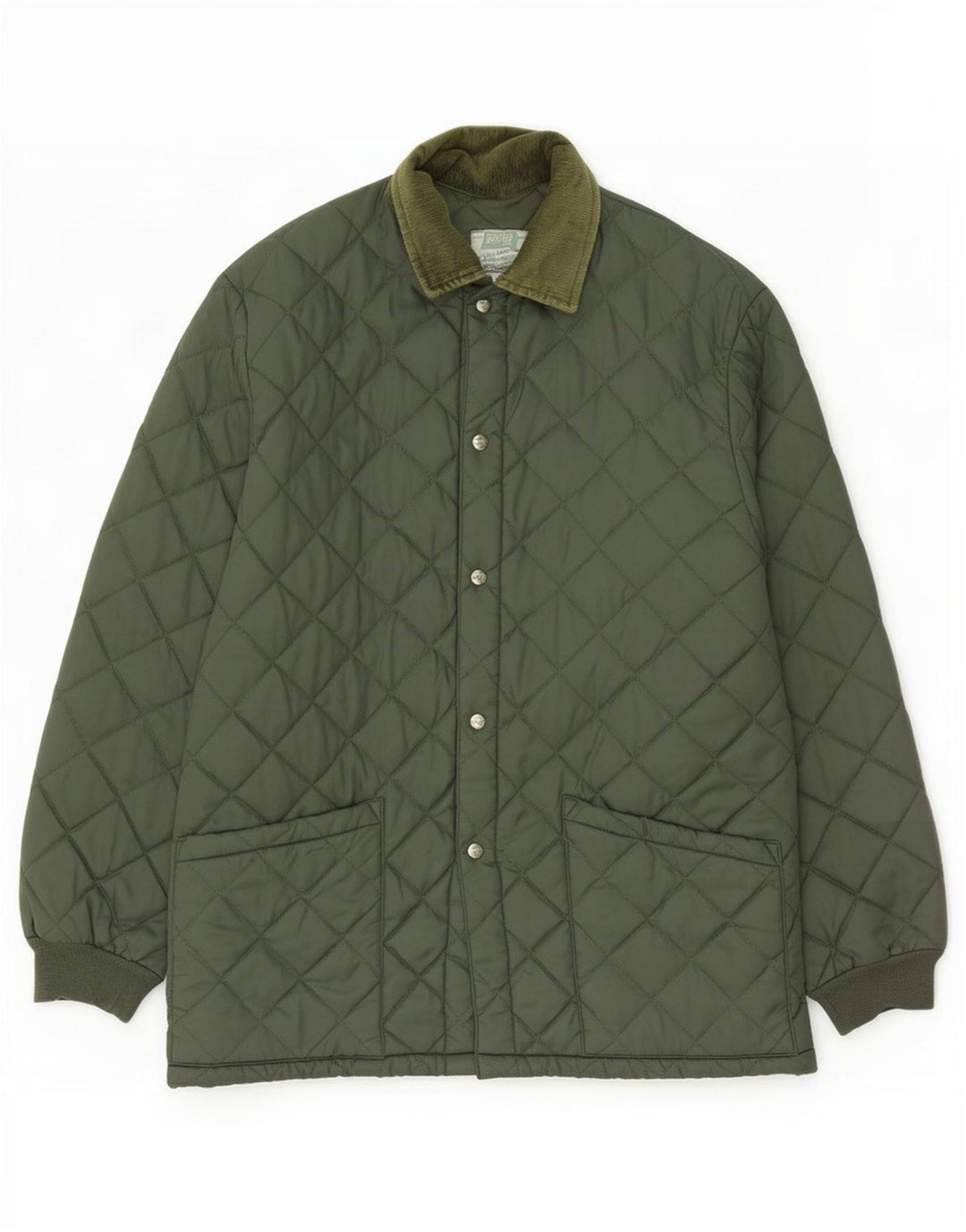 Rifle Veste matelassée surdimensionnée pour homme UK 36 Petit Vert Polyamide