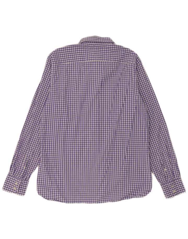 Tommy Hilfiger Chemise Homme Grand Violet Vichy Coton