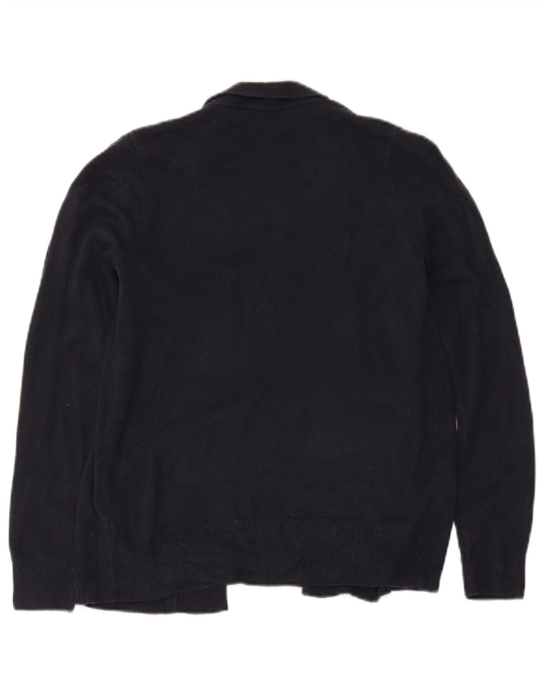 Marks & Spencer Pull Cardigan Ouvert pour Femme Petit Acrylique Bleu Marine