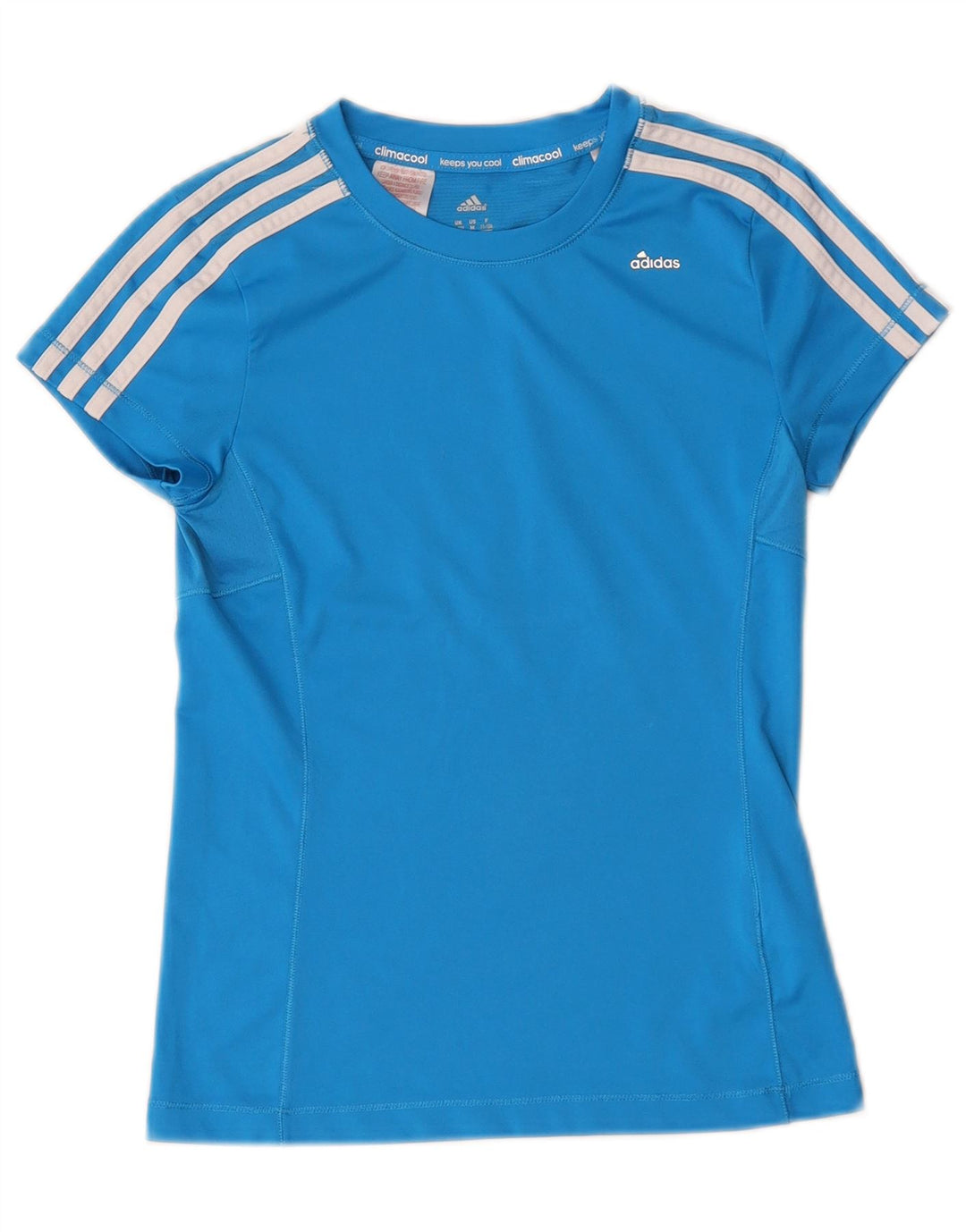 Adidas Garçon Climacool T-Shirt Top 11-12 ans Bleu Polyester