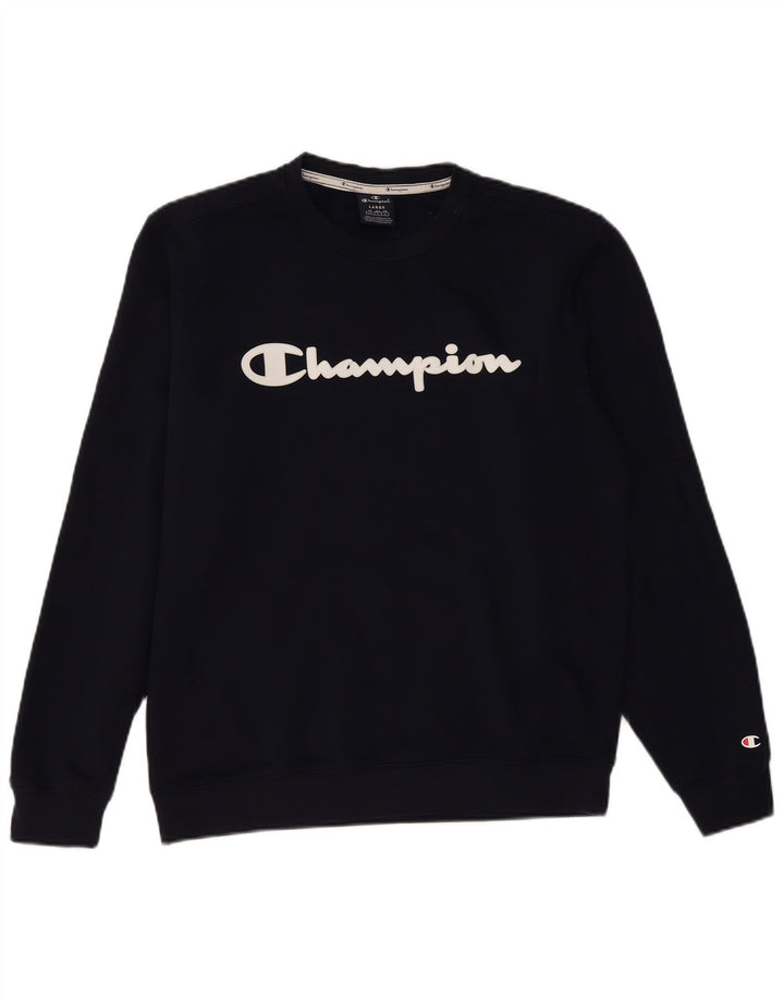 Champion Sweat-shirt graphique pour hommes, grand, bleu marine