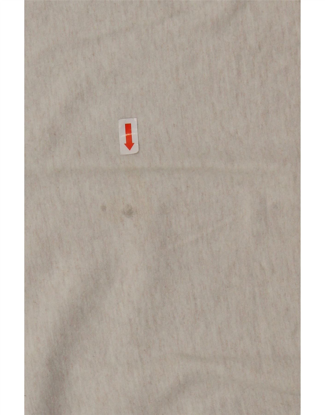 CREW CLOTHING T-Shirt Homme Haut Large Blanc Moucheté