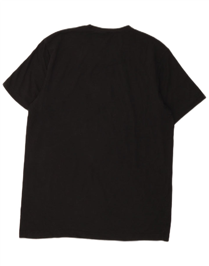 NAUTICA T-Shirt Homme Haut Large Coton Noir