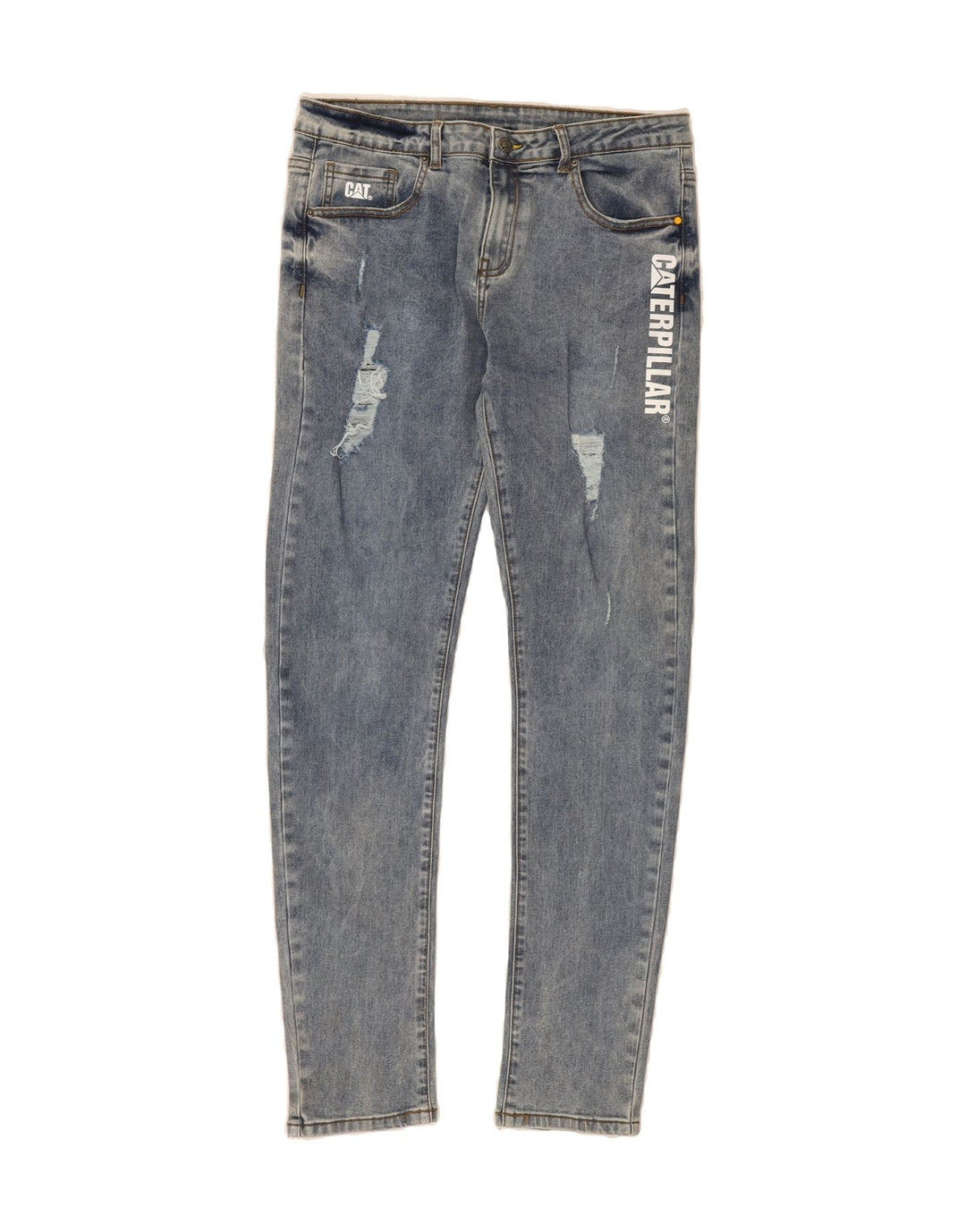 CAT Boys Slim Jeans 15-16 Years W30 L30 Blue Cotton Vintage CAT and Second-Hand CAT from Messina Hembry 