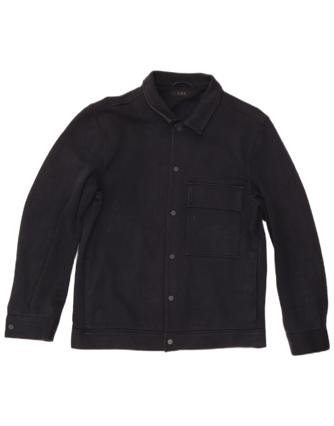 Cos Veste utilitaire pour homme UK 36 Petit coton bleu marine
