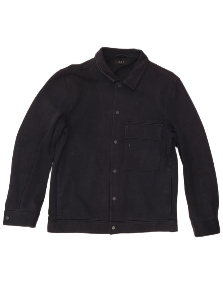 Cos Veste utilitaire pour homme UK 36 Petit coton bleu marine