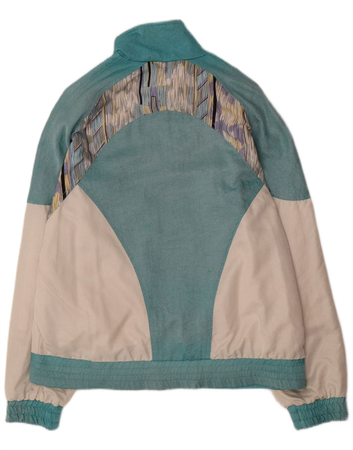 Madison Veste de survêtement pour femme EU 40 Medium Blanc Colourblock