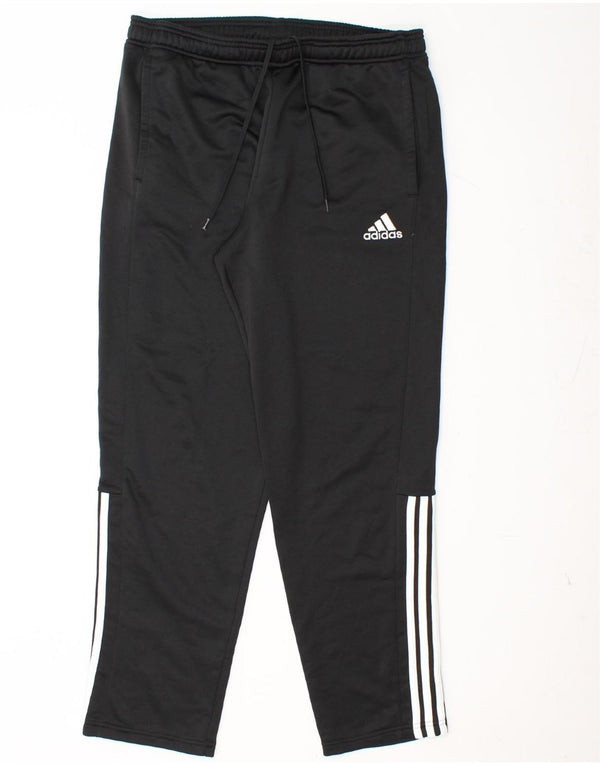 ADIDAS Pantalon de survêtement pour hommes Large Noir Polyester