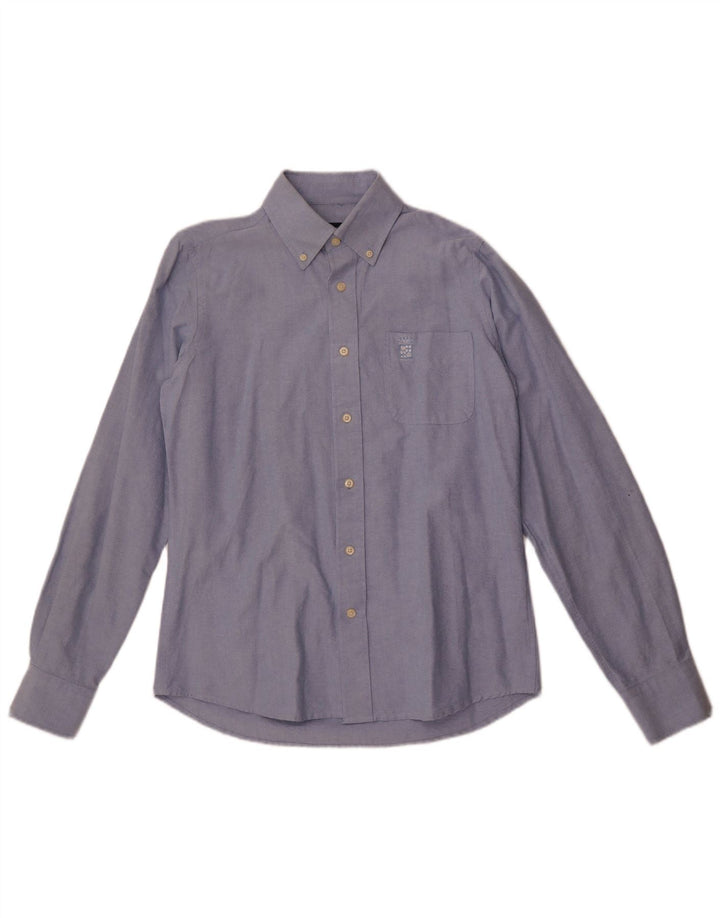 Marina Militare Chemise Homme Petit Bleu Coton