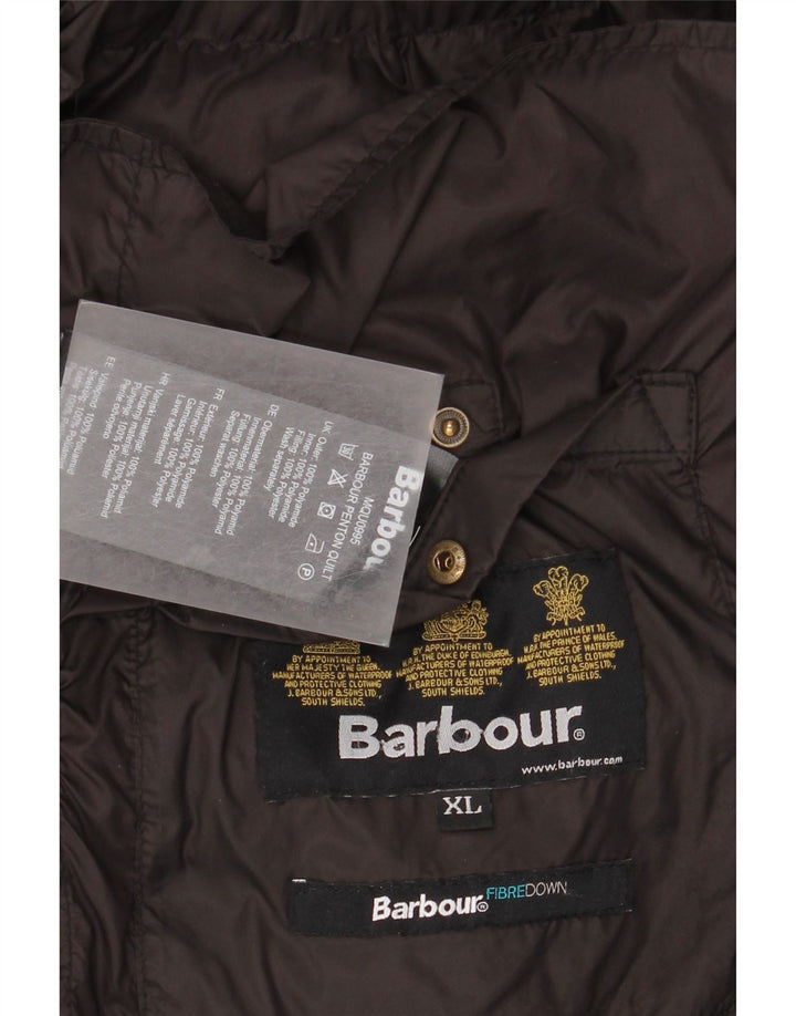 Barbour Veste matelassée homme UK 42 XL Noir Polyamide