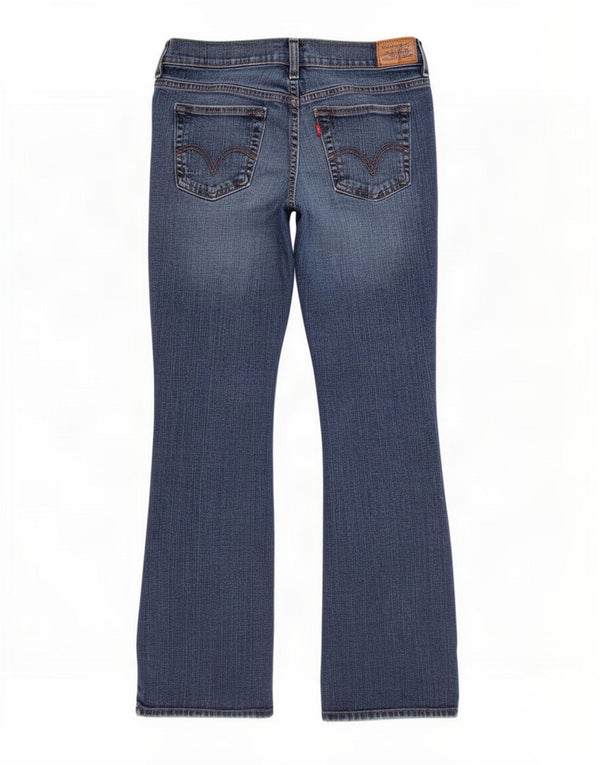 Levi's Jean Bootcut 515 Femme US 8 Medium W30 L31 Bleu Coton