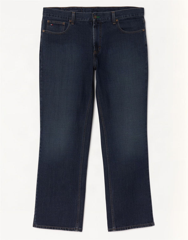 Tommy Hilfiger Jean Freedom Straight Homme W34 L32 Bleu Coton