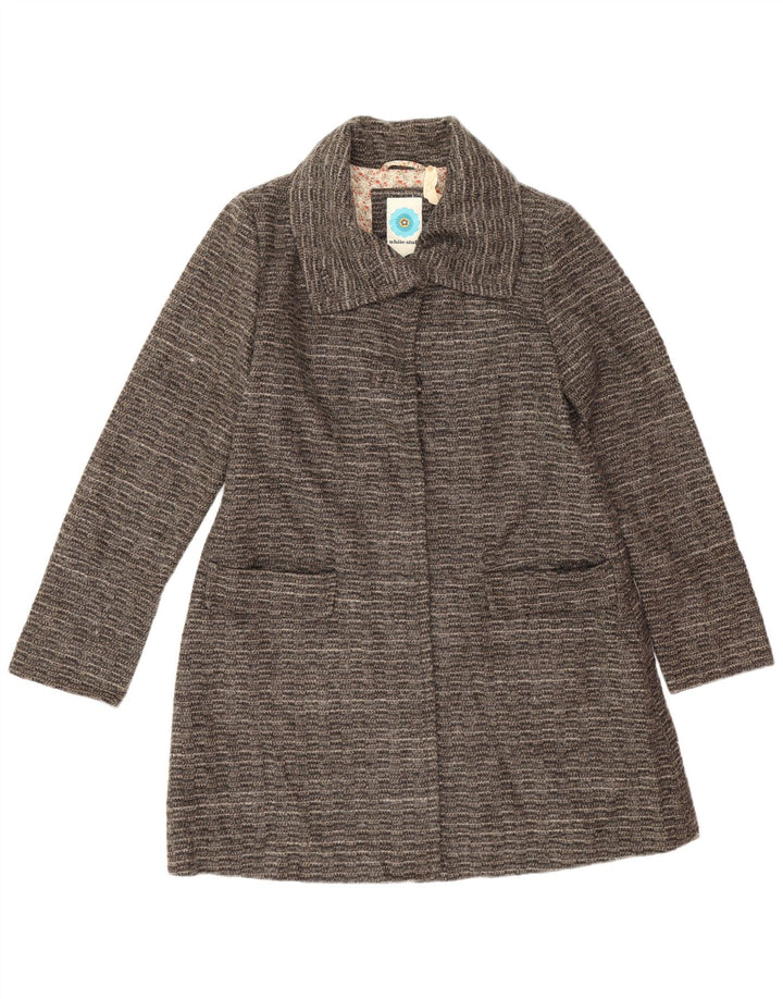 Manteau White Stuff Femme UK 44 Large Gris Rayé Polyester
