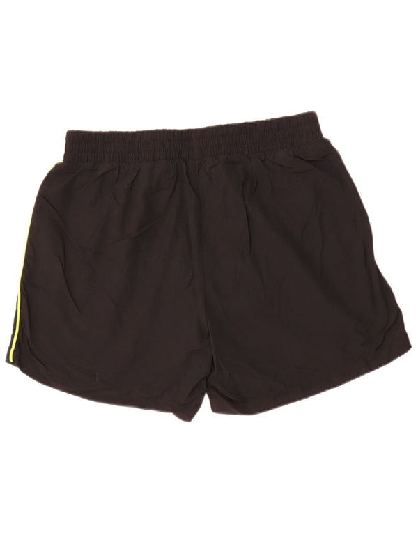 Lotto Short de Sport Graphique Homme Nylon Noir Moyen