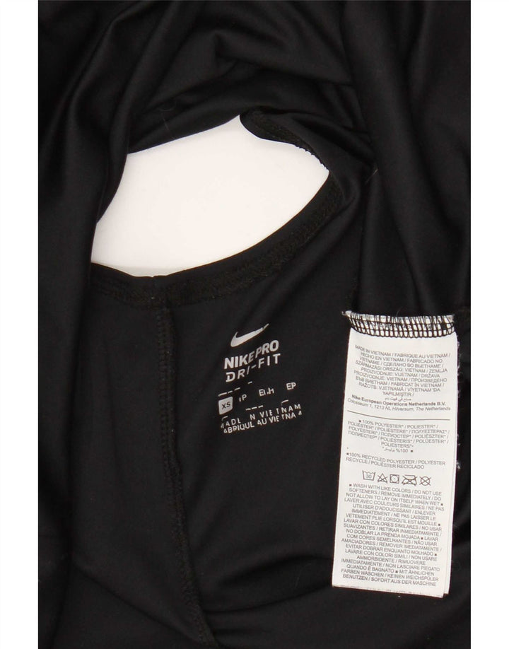 Nike Femmes Dri Fit Surdimensionné Débardeur Graphique UK 6 XS Noir Polyester